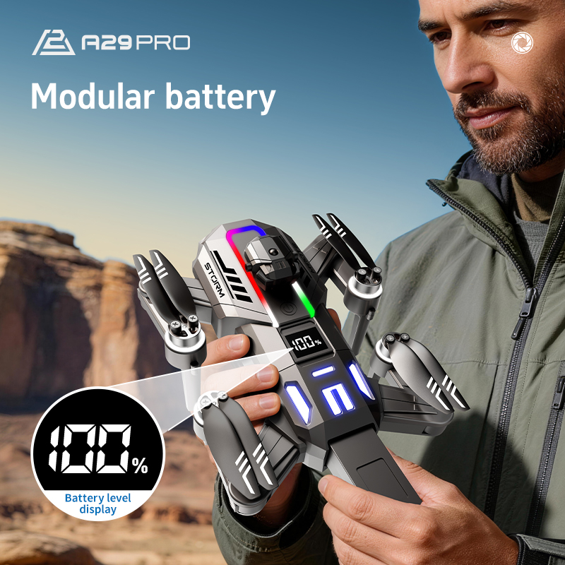 RC FPV Quadcopter A29 Mecha St - đánh giá và giá Drone Battery Case