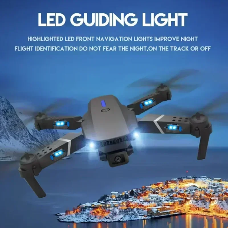 E88 Pro WIFI FPV Drone Wide An - đánh giá và giá Drone Battery Box