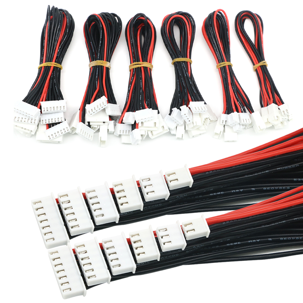 5pcs/lot JST-XH 1S 2S 3S 4S 5S - đánh giá và giá Drone Battery 6S