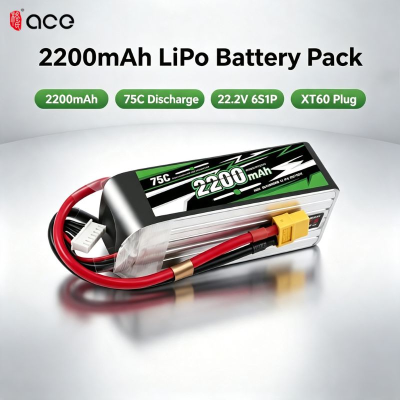 NEW Gens ACE 22.2V Lipo Batter - đánh giá và giá Drone Battery 6S