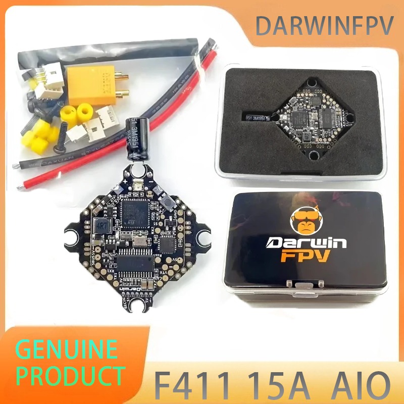 DarwinFPV F411 AIO Flight Cont - đánh giá và giá Drone Battery 3S