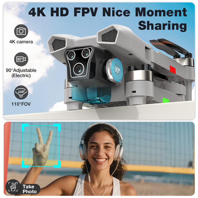 NEW Hot L017 Pro Drone Brushle - đánh giá và giá Drone Battery Case
