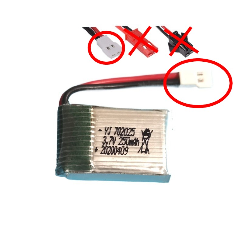 Vj 702025 for H2 H8 H48 U207 R - đánh giá và giá Drone Battery Li-Ion